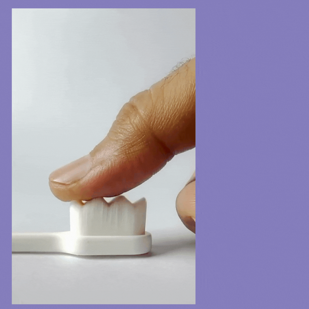 Smilo Teeth Nano Toothbrush with Travel Case