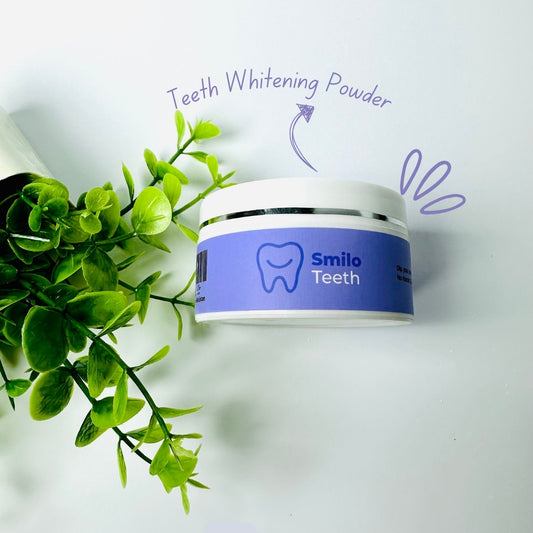 Smilo Teeth Whitening Powder Dentist Approved Formula
Teeth Whitening Powder for Deep Stain Removal
Professional Teeth Whitening Treatment at Home
Smilo Teeth Powder for Strong and Bright Smile
Whitening Powder Used by Dentists – Smilo Teeth