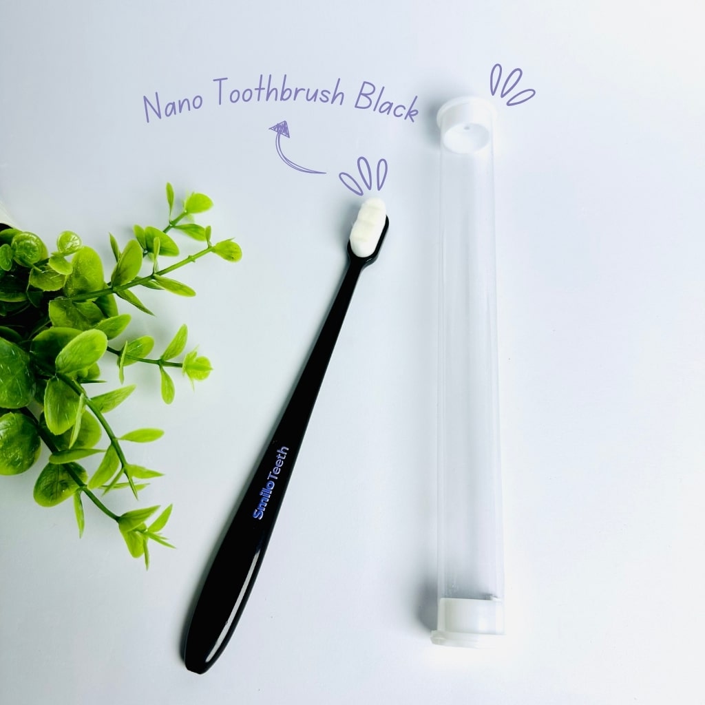 Smilo Teeth Nano Toothbrush with Travel Case Ultra Soft Toothbrush for Sensitive Teeth